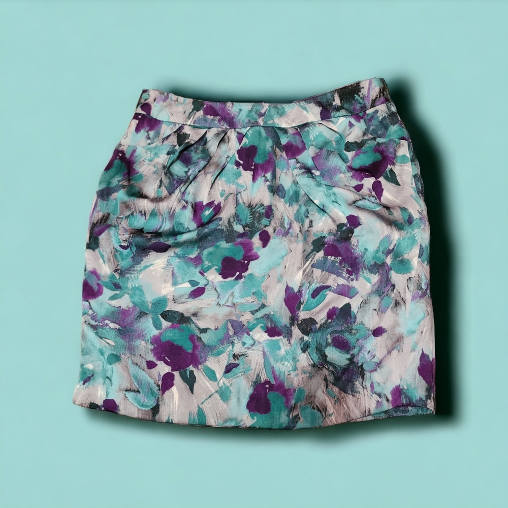 Ann Klein Pleated Skirt